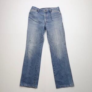 Vintage 70s Streetwear Men 32×34 Distressed
Flared Wide Leg Denim Jeans USA